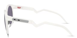 Shop Oakley HSTN Round Sunglasses in White online.