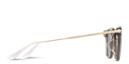 Shop MONTBLANC Square Sunglasses in Brown online.