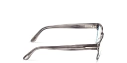 Shop TOM FORD Square Eyeglasses in Grey/striped online.