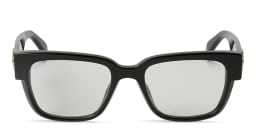 Shop OFF WHITE Style 59 Unisex Square Eyeglasses in Black online.