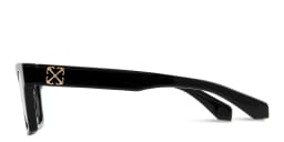 Shop OFF WHITE Style 72 Unisex Square Eyeglasses in Black online.