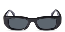 Shop OFF WHITE Fillmore Unisex Rectangle Sunglasses in Black online.