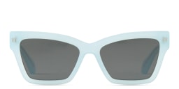 Shop OFF WHITE Cincinnati Unisex Cat-Eye Sunglasses in Light Blue online.