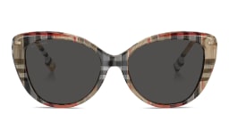 Shop BURBERRY Vintage Check Cat-Eye Sunglasses in Vintage Check online.