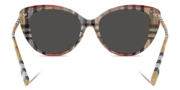 Shop BURBERRY Vintage Check Cat-Eye Sunglasses in Vintage Check online.