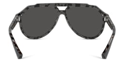 Shop Dolce & Gabbana Pilot Sunglasses in Black online.