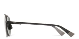 Shop Maui Jim Waiwai Aviator Sunglasses in Black online.