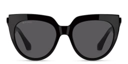 Shop ETRO Tailoring Oversized Cat-Eye Sunglasses in Black online.
