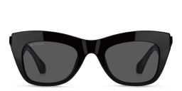 Shop ETRO Tailoring Cat-Eye Sunglasses in Black online.