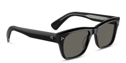 Shop OLIVER PEOPLES Birell Sun Unisex Pillow Sunglasses in Black online.