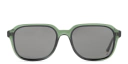 Shop EYE'M Square Sunglasses in Green online.