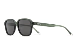 Shop EYE'M Square Sunglasses in Green online.