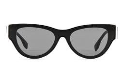 Shop FENDI First Cat-Eye Sunglasses in Black online.