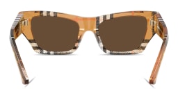 Shop BURBERRY Vintage Check Cat-Eye Sunglasses in Check Sand online.