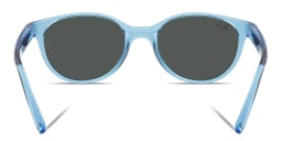 Shop Ray-Ban Junior Kids Bio-Based Square Sunglasses in Transparent Blue online.