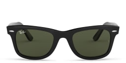 Shop Ray-Ban Original Wayfarer Change Sunglasses in Black online.