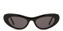 Shop LOEWE Slim Cat-Eye Sunglasses in Black online.