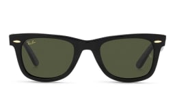 Shop Ray-Ban Original Wayfarer Classic Unisex Square Sunglasses in Black online.