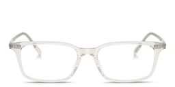 Shop OLIVER PEOPLES Neylan Rectangle Eyeglasses in Transparent Grey online.