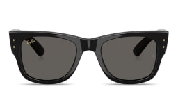 Buy Ray-Ban Mega Wayfarer Blacked Out Collection Unisex Square