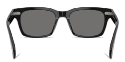 Shop OLIVER PEOPLES Ryce Sun Unisex Square Sunglasses in Black online.