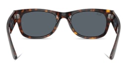 Shop Ray-Ban Mega Wayfarer II Unisex Square Sunglasses in Havana online.