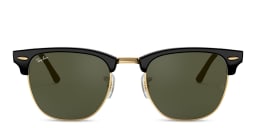 Shop Ray-Ban Unisex Square Sunglasses in Black online.