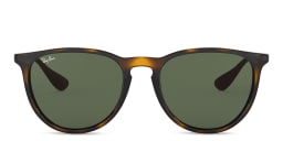 Shop Ray-Ban Erika Panthos Sunglasses in Havana online.