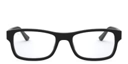 Shop Ray-Ban Optics Rectangle Eyeglasses in Black online.