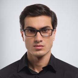 تسوق نظارات طبية أوبتكس بإطار مستطيل للجنسين راي بان بلون أسود أونلاين.