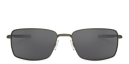 Shop Oakley Square Wire™ Rectangle Sunglasses in Carbon online.