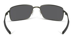 Shop Oakley Square Wire™ Rectangle Sunglasses in Carbon online.