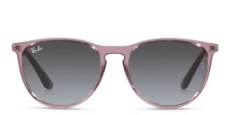 تسوق نظارة شمسية إريكا بإطار بانتوس للصغار راي بان جونيور بلون Transparent Violet أونلاين.