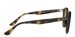 Shop Ray-Ban Unisex Round Sunglasses in Light Havana online.