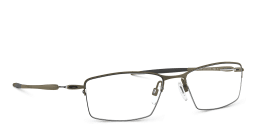 Shop Oakley Lizard™ Half-Rim Rectangle Eyeglasses in Pewter online.