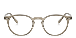 Shop OLIVER PEOPLES Unisex Panthos Eyeglasses in Sencha online.