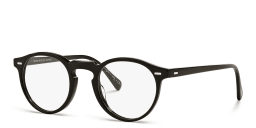 Shop OLIVER PEOPLES Unisex Panthos Eyeglasses in Black online.