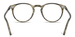 Shop OLIVER PEOPLES O'Malley Panthos Eyeglasses in soft olive bark online.