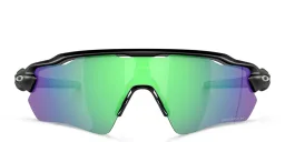 Shop Oakley Radar EV Path Half-Rim Mask Sunglasses in Matte Black online.