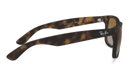 Shop Ray-Ban Justin Square Sunglasses in Tortoise online.