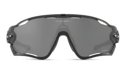 Shop Oakley Jawbreaker Wide Mask Sunglasses in Hi Res Matte Carbon online.