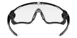 تسوق نظارات شمسية جاو برايكر واسعة على شكل قناع اوكلي بلون Polished Black أونلاين.