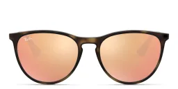 Shop Ray-Ban Junior Erika Kids Panthos Sunglasses in Tortoise online.
