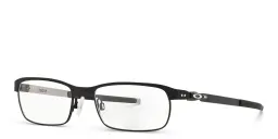 Shop Oakley Tincup Rectangle Eyeglasses in Powder Coal online.