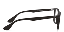 Shop Ray-Ban Unisex Square Eyeglasses in Black online.