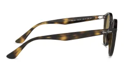 Shop Ray-Ban Unisex Round Sunglasses in Light Havana online.