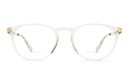 Shop MYKITA Nukka Unisex Round Eyeglasses in Clear online.