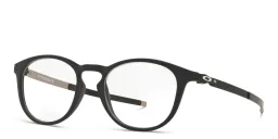 تسوق نظارات طبية بيتشمان آر بإطار دائري اوكلي بلون Satin Black أونلاين.