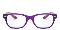 تسوق نظارة طبية بإطار مستطيل للأطفال راي بان جونيور بلون Purple أونلاين.