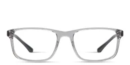 تسوق نظارات طبية إيسنشيل ليجور بإطار مستطيل امبوريو أرماني بلون Transparent Grey أونلاين.